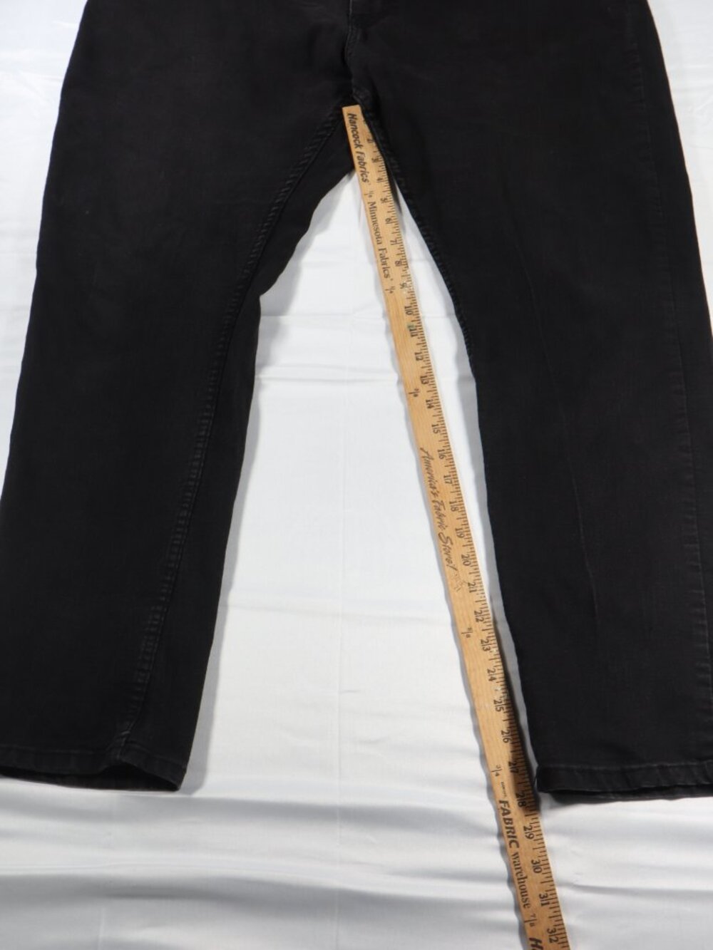 Rugby University Jeans Men 42 x 30 Straight Stretch Blue Denim Dark Wash - Picture 3 of 9